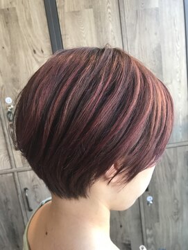 ルーディヘアーブランド(Ludi hair Brand) ピンク系カラーで秋の先取り!