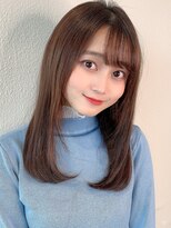 アフロート ディル(AFLOAT D'L)&nbsp;小顔カットオリーブカラーハイライトカラーセミウェットウェーブ