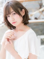 モッズヘア 上尾西口店(mod's hair) ★グレーベージュ暖色系カラーひし形シルエット20代30代40代★7