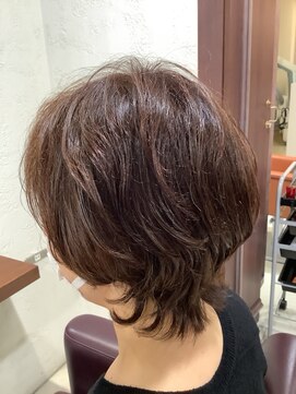 ヘアメイク カン プラスエフ(HAIR MAKE KANN+f) ショート