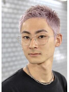 メンズフィール 南森町(MENS FEEL) モンキーショート　アッシュパープル