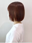 オレンジブラウン_メルティカラーくびれヘア_ba354461