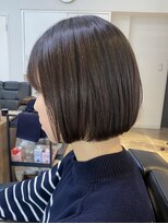 サロン 紫花 &nbsp;大人気ヘア × ミニボブ