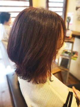 エデル(ederux) 切りっぱなしボブ