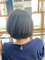 スタジオ アルファプラス 日暮里店(studio α+)&nbsp;30代40代50代◎大人ナチュラルショートボブ　日暮里