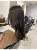 髪質改善/切りっぱなしボブ/美髪/30代40代/［人形町］