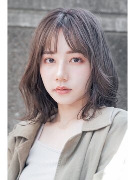 ケイト(kate) 【kate 大宮】ウルフ×グレージュカラー