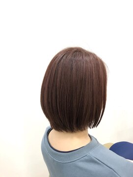 プラスケアハル(PLUS CARE haru) #Nagae style ボブ＆ピンクレッド