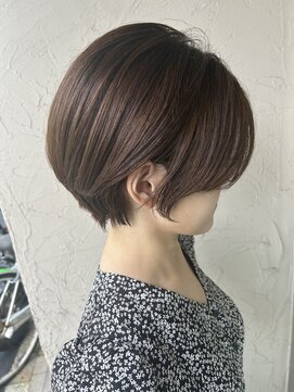 デイジー インデックスヘア 大島店(DAISY index hair) これぞ黄金比ショート×透明感抜群カラー￥9900