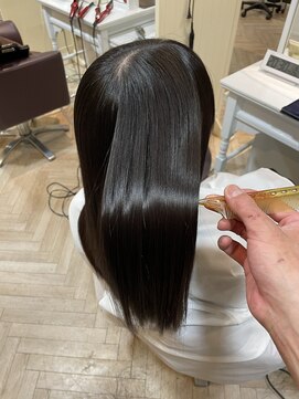 ルイマダーナ 栄店(LOUIMADNA) 【酸性縮毛矯正】美髪再生酸熱ケアストレート@白金