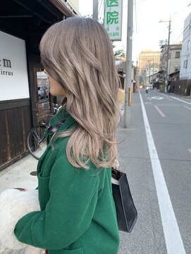 ノウェム バイ シーラス(novem by cirrus) 【novem】アッシュベージュ・ブリーチ20代/30代/40代/50代