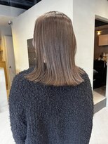 ヘアー アイス ルーチェ(HAIR ICI LUCE) ハイライトカラーグレージュカラーグレーベージュ/中西