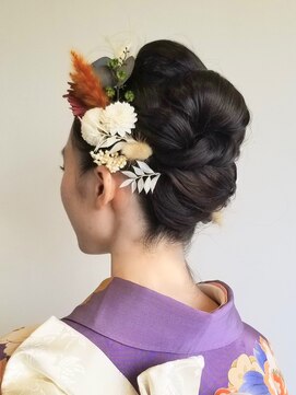 ボタンヘアー 日吉(BoTaN HAIR) 着物アップスタイル/和装セット/パーティーヘア/結婚式/日吉