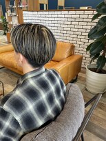 ノート ヘアーサロン(NOTE HAIR SALON)&nbsp;ハイライト×センターパート