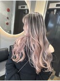 バレイヤージュ ブリーチ エクステ