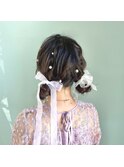 ふわふわツインお団子