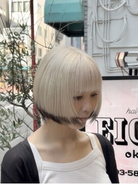 エイト オカチ 上野御徒町店(EIGHT okachi) ハイトーン/ホワイトカラー/エンドカラー/ケアブリーチ