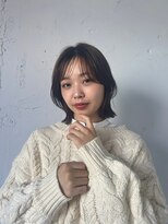 リル 茅ヶ崎(Liru:)&nbsp;ヘーゼルベージュ/ボブルフ/ネビージュ/小顔/ワンレン/茅ヶ崎