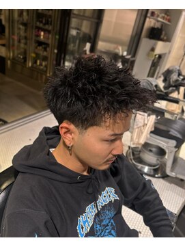 フランクスバーバーザスタンド(Frank’s barber the stand) メンズスタイルT