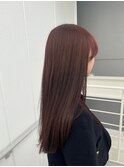 くすみピンク/ピンクグラデーション/ニュアンスカラー/韓国風