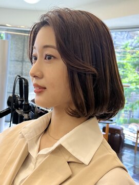 アントワープトーキョー(antwerp TOKYO) 30代40代50代韓国風内巻きボブタッセルボブ髪質改善タンバルモリ