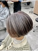 G 白髪ぼかしハイライト