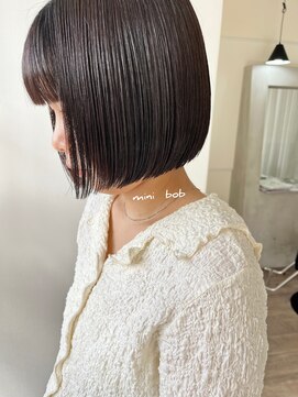 ヘアーサロン トランク(TRUNK) ミニボブ