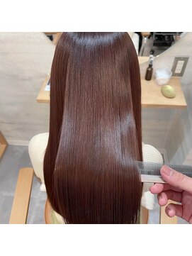 ジーナ 本八幡(Zina) ピンクブラウン×美髪ケアエステ Zina本八幡