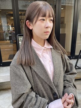 コフィー バイ メルト 吉祥寺(cofy by melt) 【松本咲花】ブリーチなしダブルカラーベージュカラー春カラー