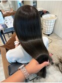 イメチェン/ホワイトブロンド/外ハネボブ/美髪/草津/南草津