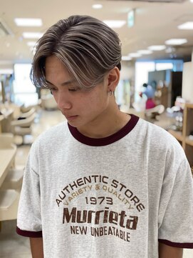 シャルムバイケンジ(Charm.by KENJE) メンズバレイヤージュシャドウルーツ東京銀座ブリーチシルバー