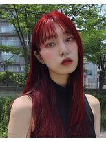 ジュール サウス 新宿南口(Joule South)&nbsp;顔周り/レイヤーカット/ブリーチなし/韓国レイヤー/前髪カット