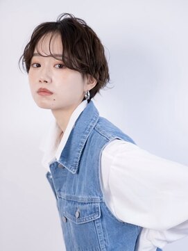 ファルベ(Farbe) ミディアムヘア/暗めカラー/グランマッシュ/デザインカラー