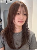 顔周りレイヤーフェイスレイヤー小顔レイヤー レイヤーカット