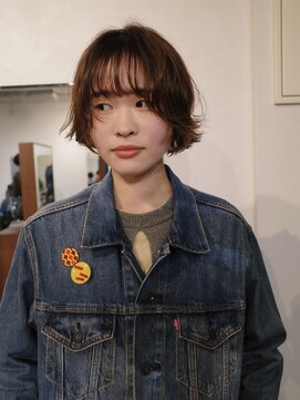 ピュー(Piu-) 【ボブパーマ/阿部達哉】ショートパーマ/ニュアンスパーマ