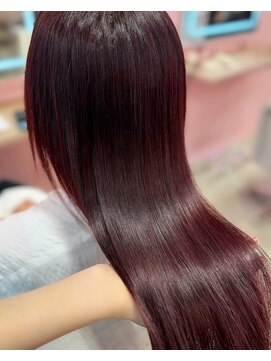 ウィクシーミミ 栄矢場町店(wixy mimi) ワインレッド