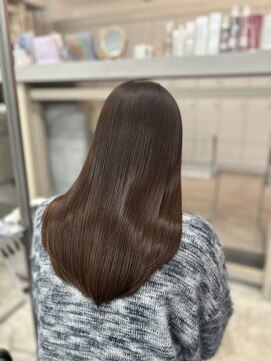 ディプティモイラ(dipty MOILA) 毛髪水素ケアストレート＋トリートメント/髪質改善