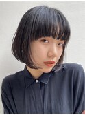 レイヤーボブミニボブ大人ボブ顔まわり