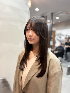 シアン 八王子店(SHIAN) 【SHIANすずか】顔周りレイヤーカット 簡単スタイリング