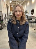 ダブルカラーインナーカラーケアブリーチ