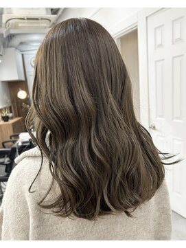 グリーン 高田馬場(green) 【SANA】くすみオリーブベージュカラー