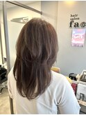 【ハッシュカット×白髪ぼかし】30代40代50代におすすめ♪