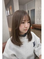 マルクヘアケア(MALQ HAIR CARE)&nbsp;オリーブグレージュ×レイヤーカット