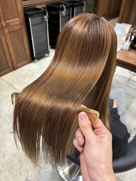ロンドカスティーヨ 四日市(Lond castillo) 【松田】美髪縮毛矯正×ケアカラーで理想の美髪へ