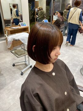アース いわき店(HAIR&MAKE EARTH) ナチュラルショートボブ