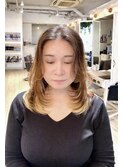 ハッシュカット_レイヤーカット調布韓国顔周りカット前髪カット