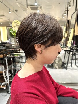 ラボー ノースプラザ店(LA'BO) 【LA'BO三浦】30代/40代/50代/くびれショート/アッシュ