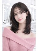ワンホンレイヤーxダークブルーx髪質改善