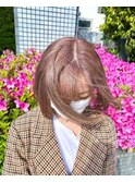 #ミルクティーベージュ　#王道カラー　#港区女子