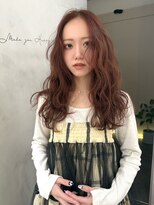 エス 大阪梅田店(es) ブリーチなしスパイシーオレンジ